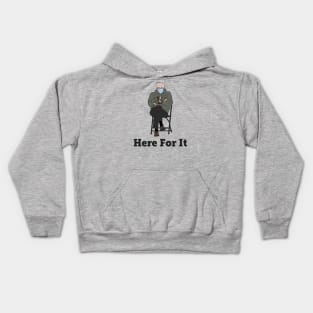 Here For It Kids Hoodie